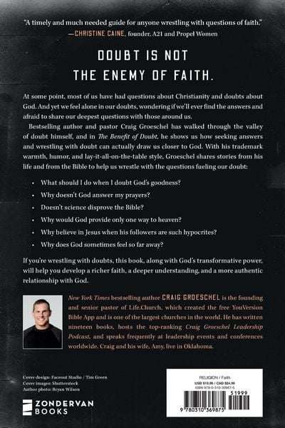 Produktbild: The Benefit of Doubt