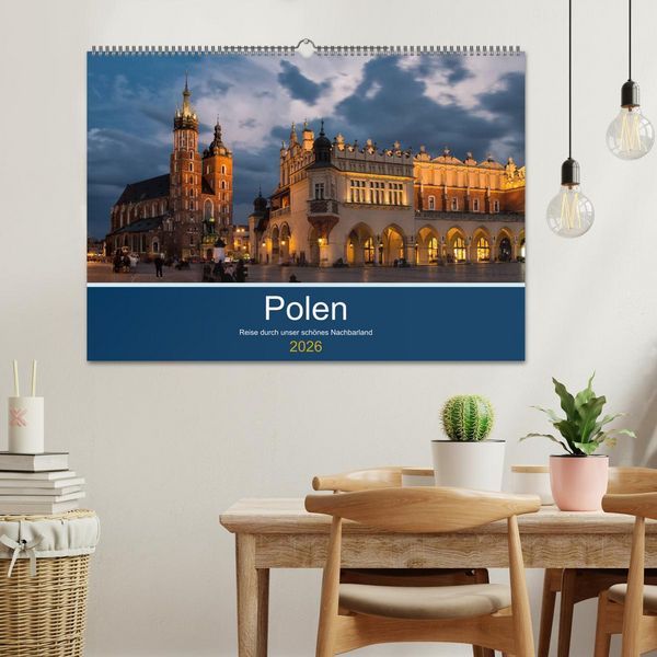 Produktbild: Polen - Reise durch unser sch&ouml;nes Nachbarland (Wandkalender 2026 DIN A2 quer), CALVENDO Monatskalender