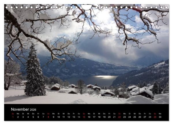 Produktbild: Berner Oberland (Wandkalender 2026 DIN A4 quer), CALVENDO Monatskalender