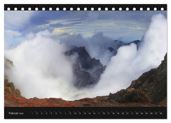 Produktbild: wildes La Palma (Tischkalender 2026 DIN A5 quer), CALVENDO Monatskalender