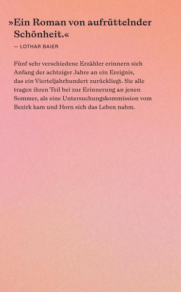 Produktbild: Horns Ende