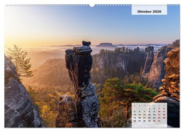 Produktbild: Sch&ouml;nes Ostdeutschland (Wandkalender 2026 DIN A2 quer), CALVENDO Monatskalender