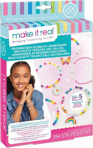 Make it Real - Regenbogen Schmuck Armbänder