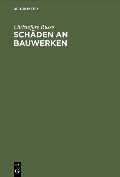 Produktbild: Sch&auml;den an Bauwerken