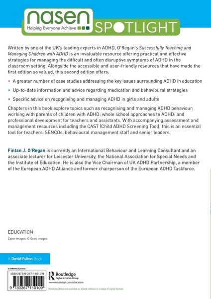 Produktbild: Successfully Teaching and Managing Children with ADHD