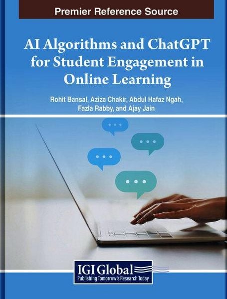 Produktbild: AI Algorithms and ChatGPT for Student Engagement in Online Learning