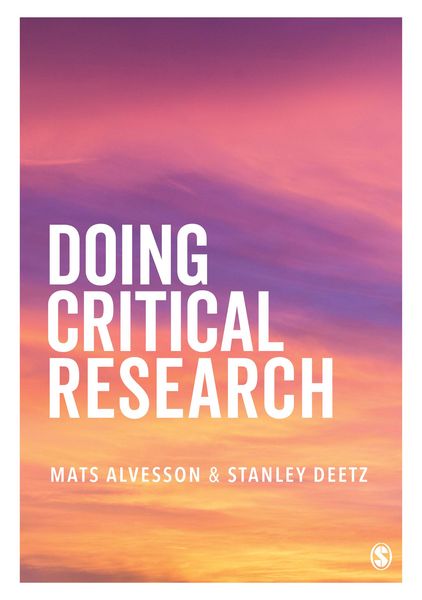 Produktbild: Doing Critical Research