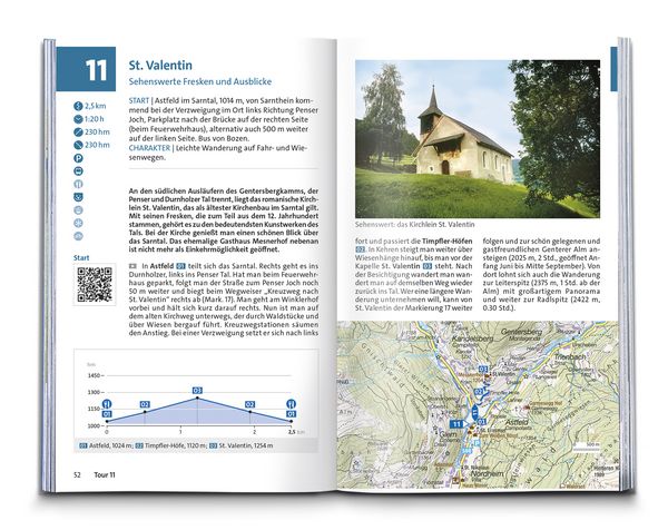 Produktbild: KOMPASS Wanderf&uuml;hrer Bozen, Sarntal, Ritten, Eppan, Kalterer See, Seiser Alm, Rosengarten, 55 Touren mit Extra-Tourenkarte