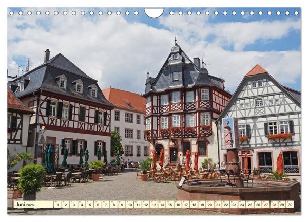 Produktbild: Heppenheim - Weinstadt unter der Starkenburg (Wandkalender 2026 DIN A4 quer), CALVENDO Monatskalender