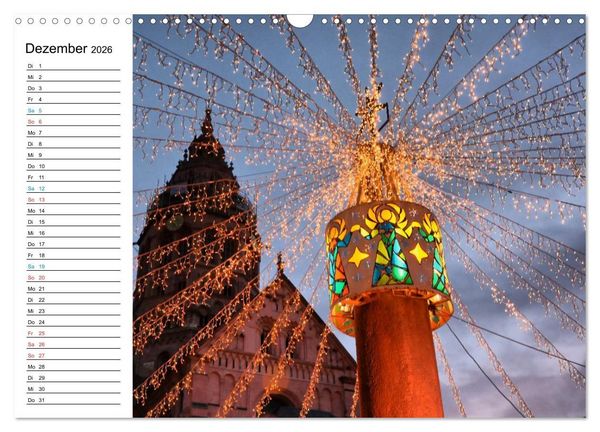 Produktbild: Mainz - Ansichtssache (Wandkalender 2026 DIN A3 quer), CALVENDO Monatskalender