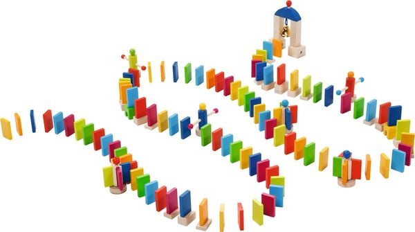 Produktbild: goki Domino-Rallye, Bodenspiel