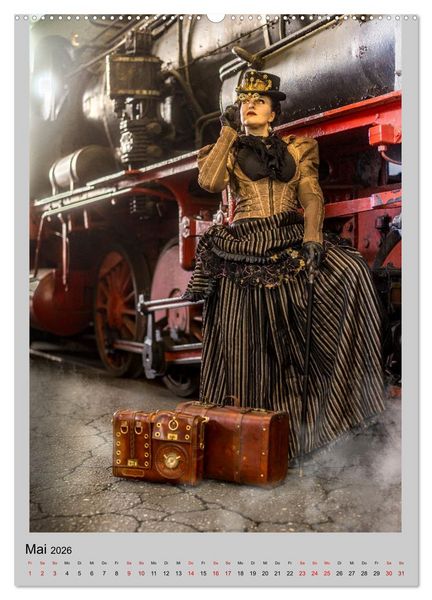 Produktbild: Steampunk Rhapsodie (hochwertiger Premium Wandkalender 2026 DIN A2 hoch), Kunstdruck in Hochglanz