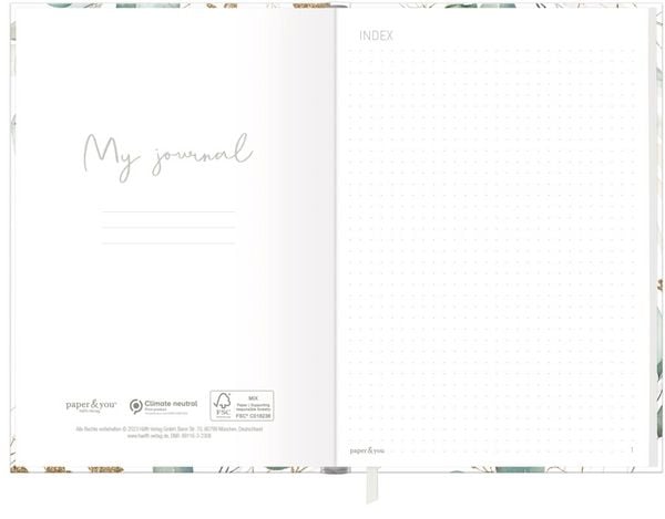Produktbild: Trendstuff Journal Classic dotted A5 [Blattgold] EM