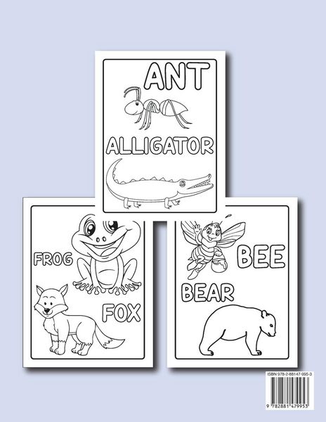 Produktbild: Animal Alphabet Coloring for Kids