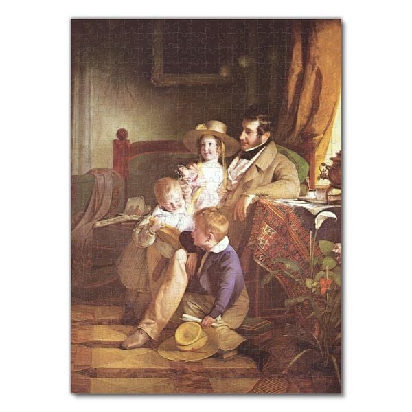 Produktbild: Lais Puzzle Friedrich von Amerling - Portr&auml;t des Rudolf von Arthaber und seiner Kinder 500 Teile