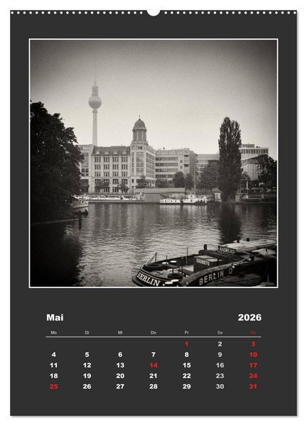 Produktbild: Berlin - Portrait einer Stadt (Wandkalender 2026 DIN A2 hoch), CALVENDO Monatskalender