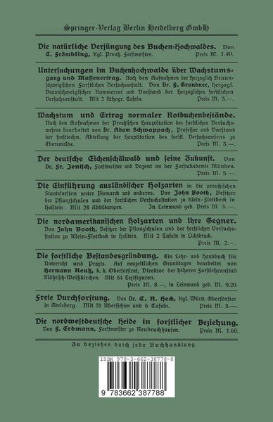 Produktbild: Der Buchenhochwaldbetrieb