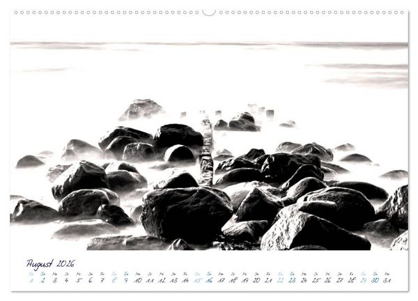 Produktbild: Meeresbilder - Nordsee-Impressionen (hochwertiger Premium Wandkalender 2026 DIN A2 quer), Kunstdruck in Hochglanz
