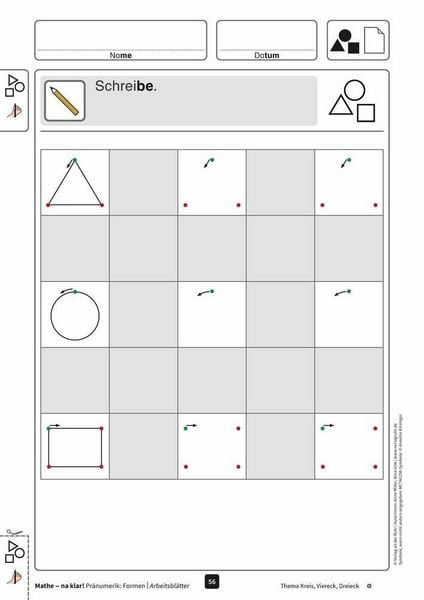 Produktbild: Mathe - na klar! Pr&auml;numerik: Formen