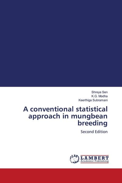 Produktbild: A conventional statistical approach in mungbean breeding