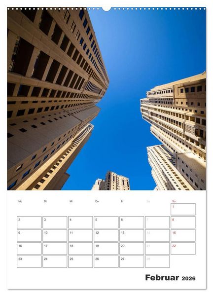 Produktbild: Vertical Dubai 2026 (hochwertiger Premium Wandkalender 2026 DIN A2 hoch), Kunstdruck in Hochglanz