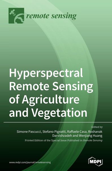 Produktbild: Hyperspectral Remote Sensing of Agriculture and Vegetation