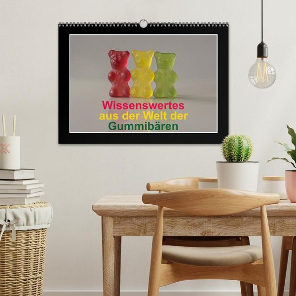 Produktbild: Wissenswertes aus der Welt der Gummib&auml;ren (Wandkalender 2026 DIN A3 quer), CALVENDO Monatskalender