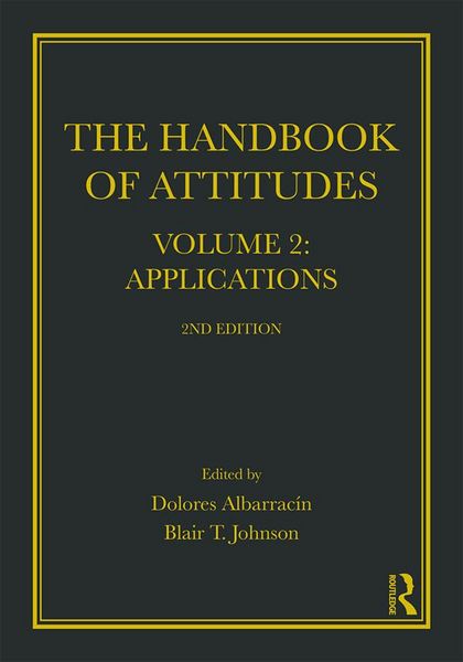 Produktbild: Handbook of Attitudes, Volume 2: Applications