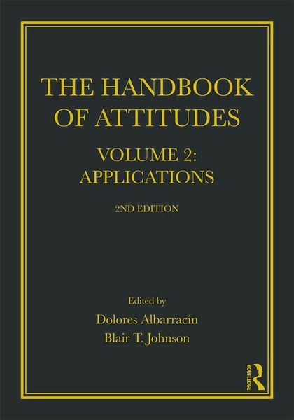 Produktbild: Handbook of Attitudes, Volume 2: Applications