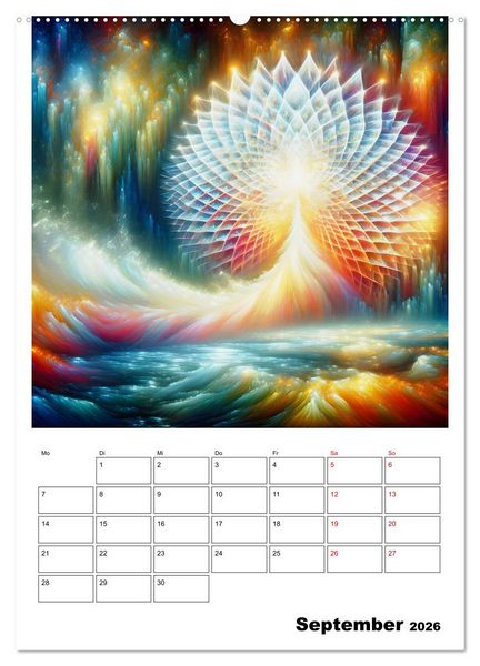 Produktbild: Geflochtene Kunstwelten (hochwertiger Premium Wandkalender 2026 DIN A2 hoch), Kunstdruck in Hochglanz