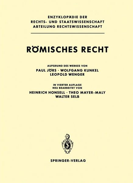 Produktbild: R&ouml;misches Recht