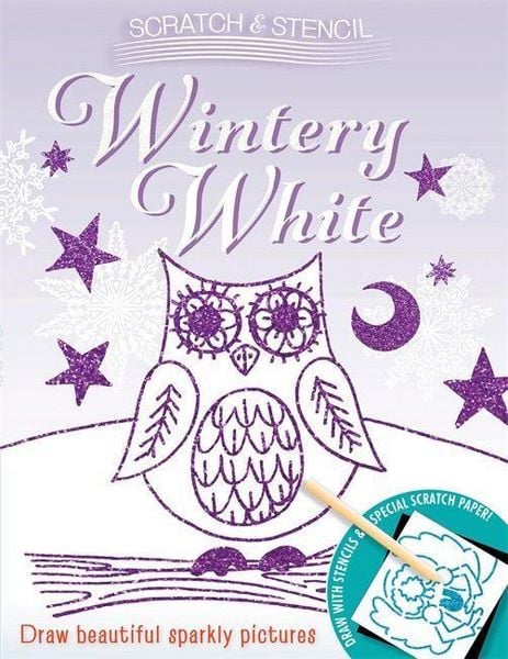 Produktbild: Scratch & Stencil Wintery Whit