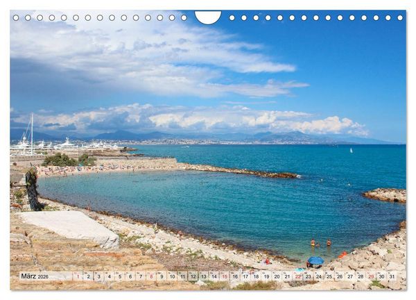 Produktbild: S&uuml;dfrankreich - C&ocirc;te d&rsquo;Azur (Wandkalender 2026 DIN A4 quer), CALVENDO Monatskalender