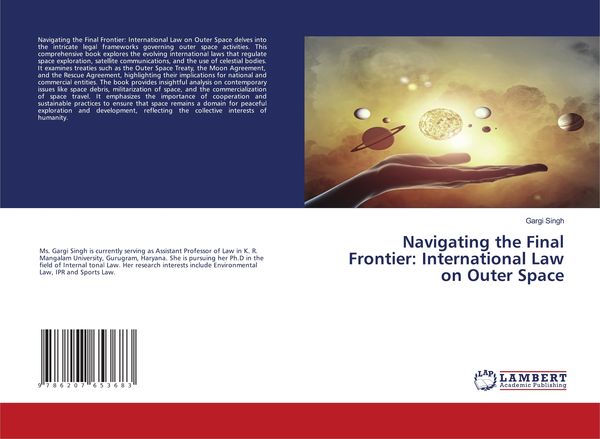 Produktbild: Navigating the Final Frontier: International Law on Outer Space
