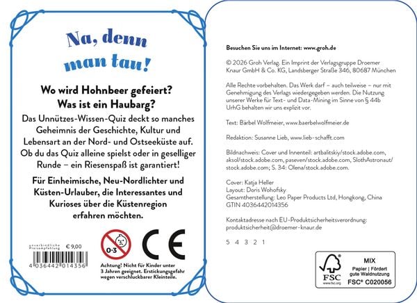 Produktbild: Wer h&auml;tte das gedacht?! Das Unn&uuml;tzes-Wissen-Quiz K&uuml;ste und Inseln