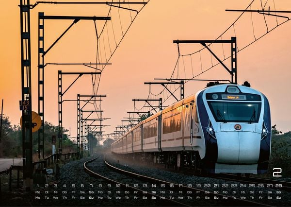 Produktbild: Eisenbahn - faszinierende Bahnwelt - 2027 - Kalender DIN A3