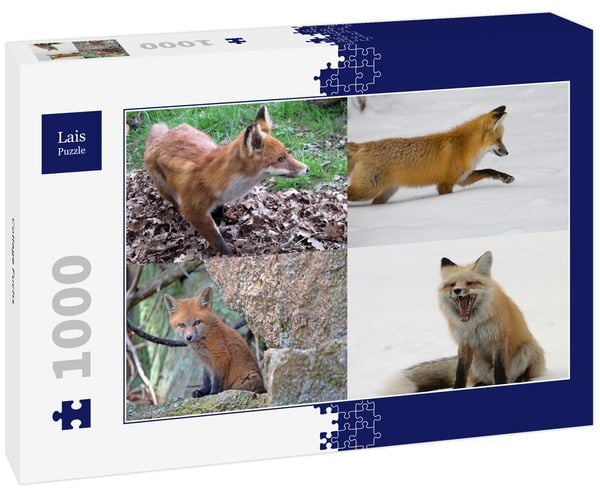 Produktbild: Lais Puzzle Collage Fuchs 1000 Teile
