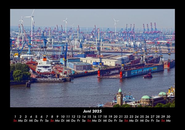 Produktbild: Schiffe 2025 Fotokalender DIN A3