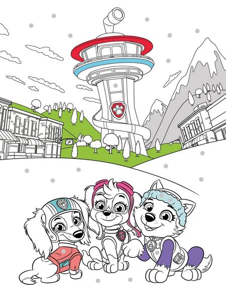 Produktbild: PAW Patrol Malbuch mit Diamantstickern