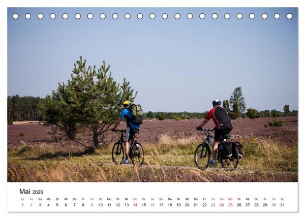 Produktbild: L&uuml;neburger Heide (Tischkalender 2026 DIN A5 quer), CALVENDO Monatskalender