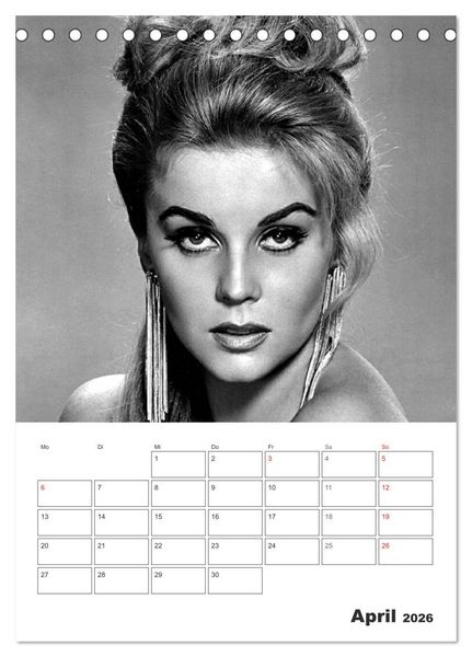 Produktbild: Filmstars. Unvergessene Diven (Tischkalender 2026 DIN A5 hoch), CALVENDO Monatskalender