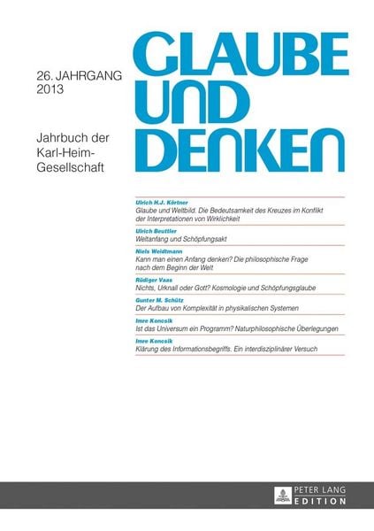 Produktbild: Glaube und Denken