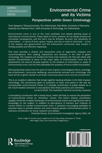 Produktbild: Environmental Crime and its Victims