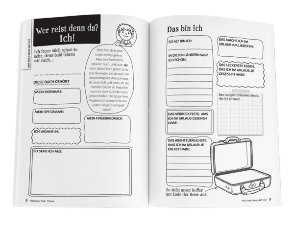Produktbild: N&auml;chster Halt: Urlaub! Mehr als ein Reisetagebuch