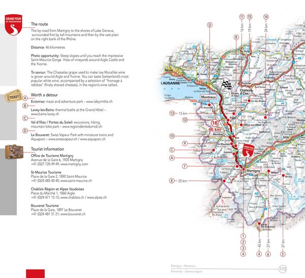 Produktbild: Hallwag Reisef&uuml;hrer Grand Tour of Switzerland, englische Ausgabe