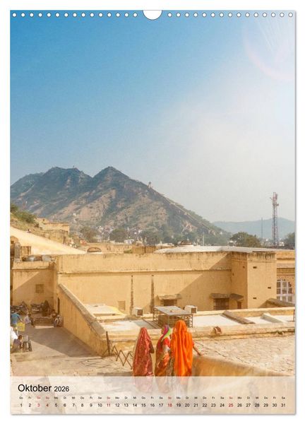 Produktbild: Indien - Impressionen (Wandkalender 2026 DIN A3 hoch), CALVENDO Monatskalender
