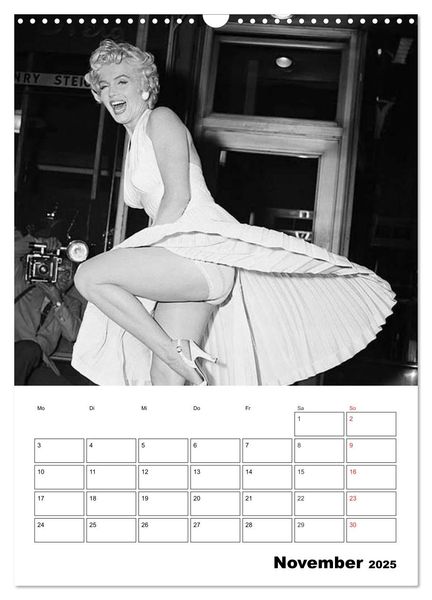 Produktbild: Marilyn Monroe. Weltstar und Sexsymbol (Wandkalender 2025 DIN A3 hoch), CALVENDO Monatskalender