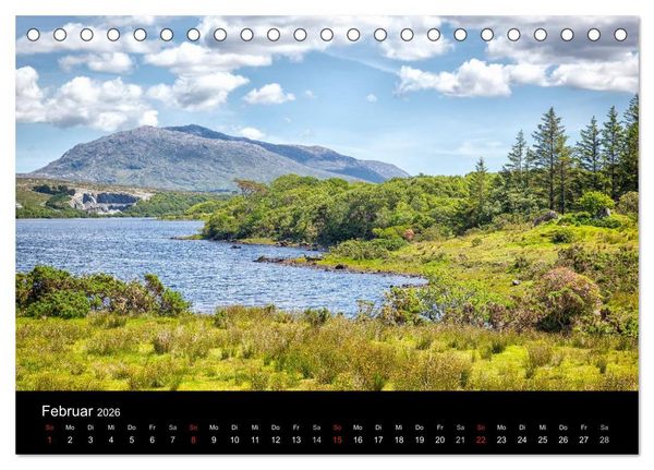 Produktbild: Irland - Zauberhafte Augenblicke (Tischkalender 2026 DIN A5 quer), CALVENDO Monatskalender