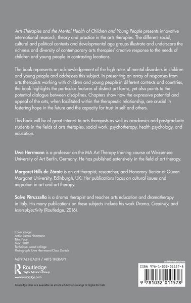 Produktbild: Arts Therapies and the Mental Health of Children and Young People
