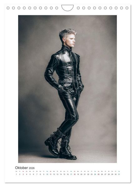 Produktbild: Art Fashion in Leder (Wandkalender 2026 DIN A4 hoch), CALVENDO Monatskalender